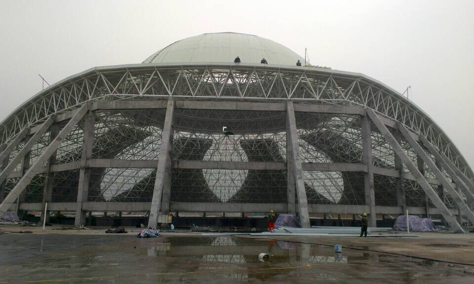 渭南温泉馆网架工程